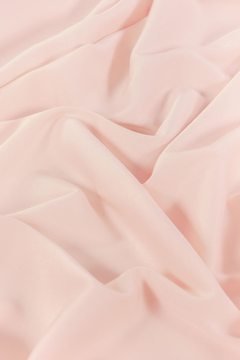 Wiskoza elastyczna jasny rÃ³Å¼ KUPON 100cm