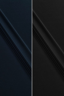 Crêpe de viscose noir