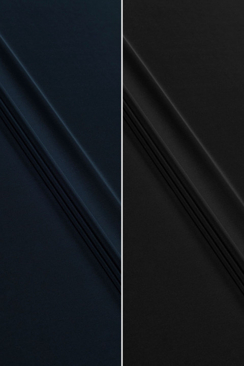 Viscose crepe black
