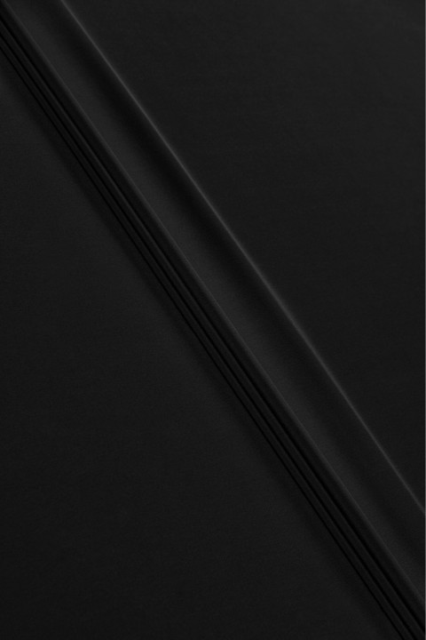 Crêpe de viscose noir