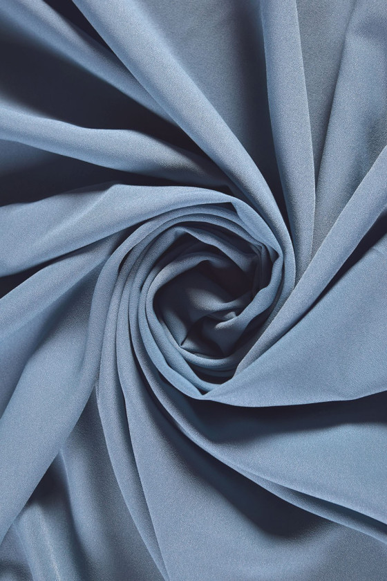 Polyester crepe – forskellige farver