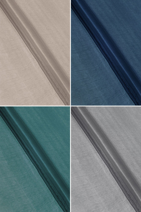 Zijden chiffon crêpe - diverse kleuren