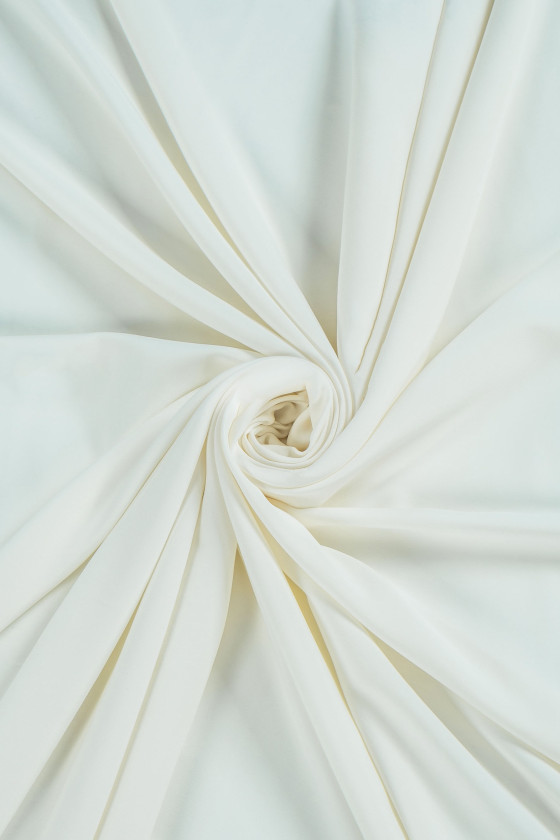 Elastische zijde crêpe - diverse kleuren