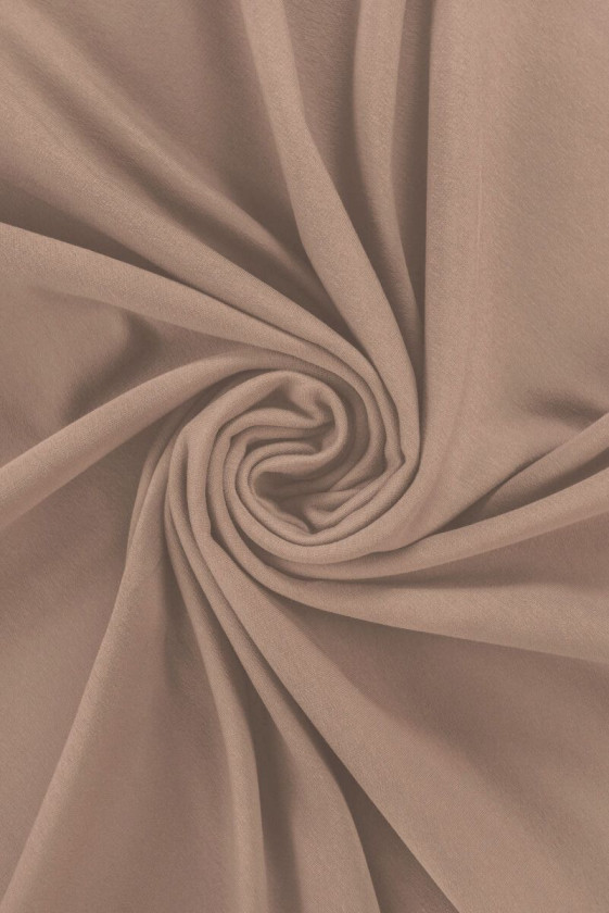 Teplákovina mokka KUPON 80cm
