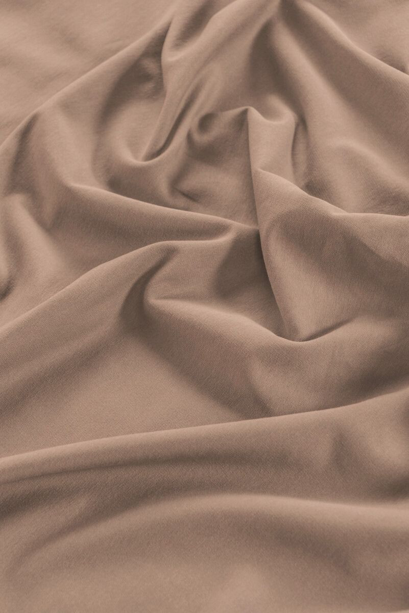 Mikina úplet moka KUPON 80cm