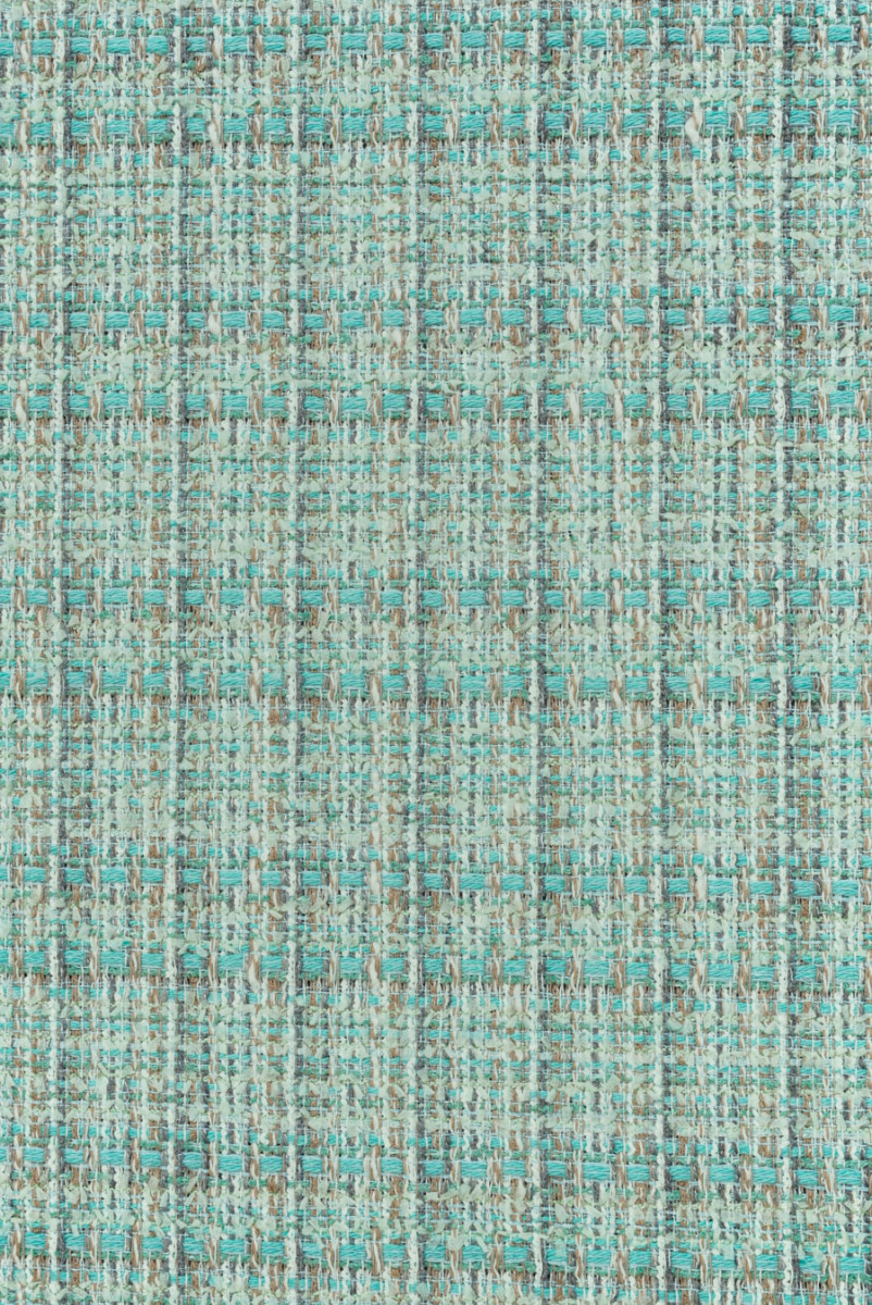 Tkanina typu chanel jasny turkus