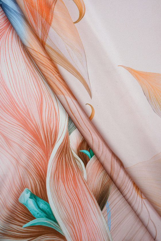 Satyna jedwabna kalie...