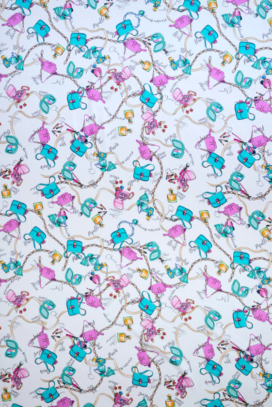 Satyna jedwabna torebki i perfumy