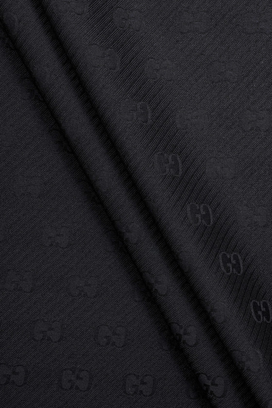 Wełna kostiumowa czarna...