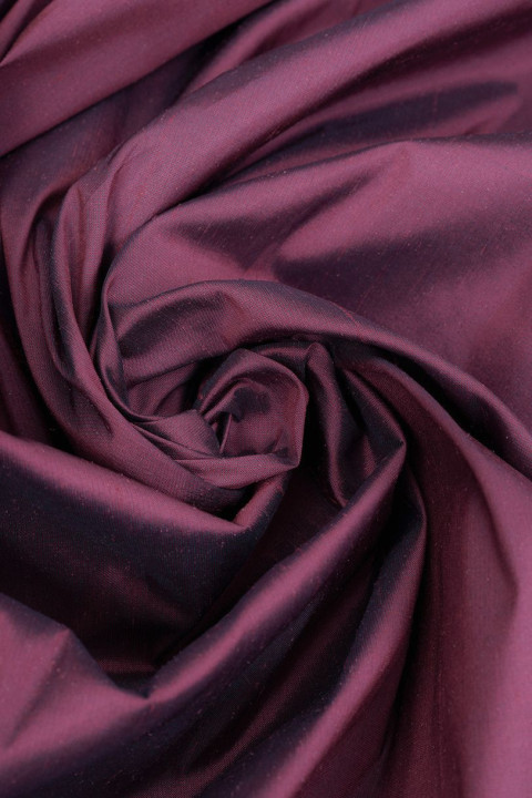 Šantungas taftinis šilkinis dvitonis violetinė/žydroji IŠPARDAVIMAS
