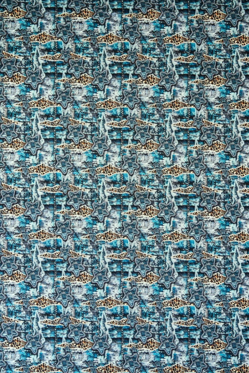 Cotone camicia patchwork