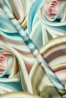 Silkesatin pastelknopper roser