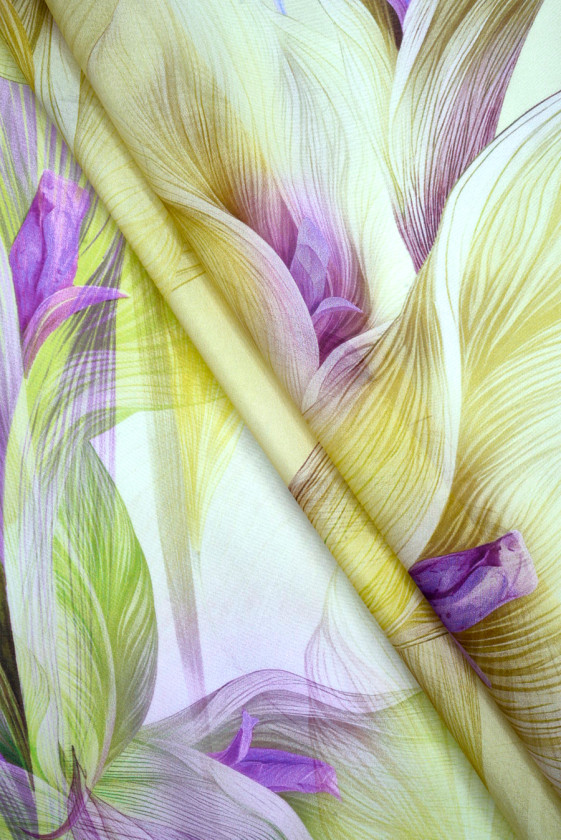 Muślin jedwabny kalie...