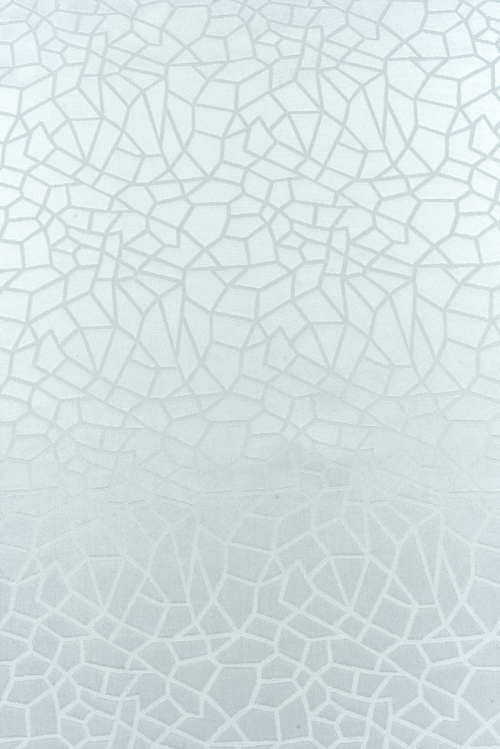 Jedwab żakardowy śmietanowy witraż