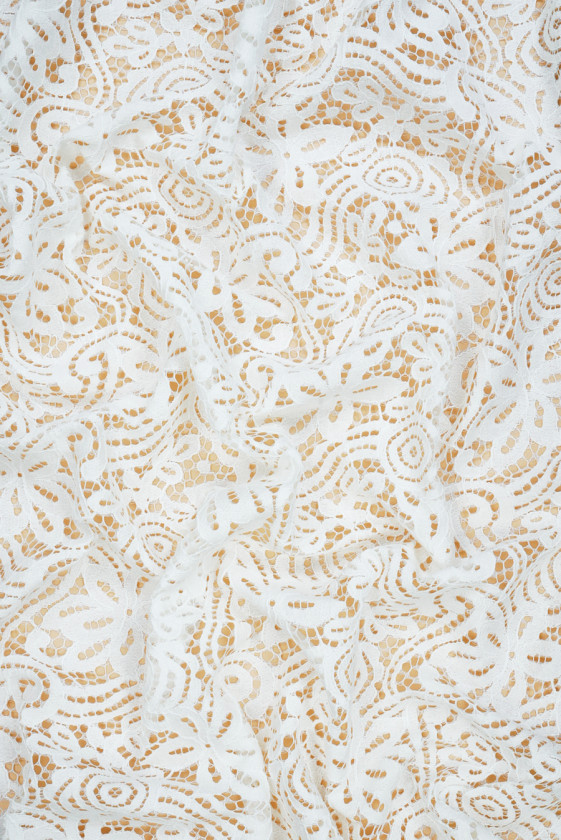 Cotton lace in cream