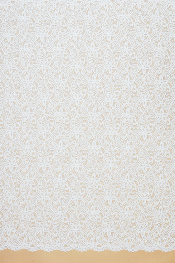 Koronka z bawełną śmietanowa