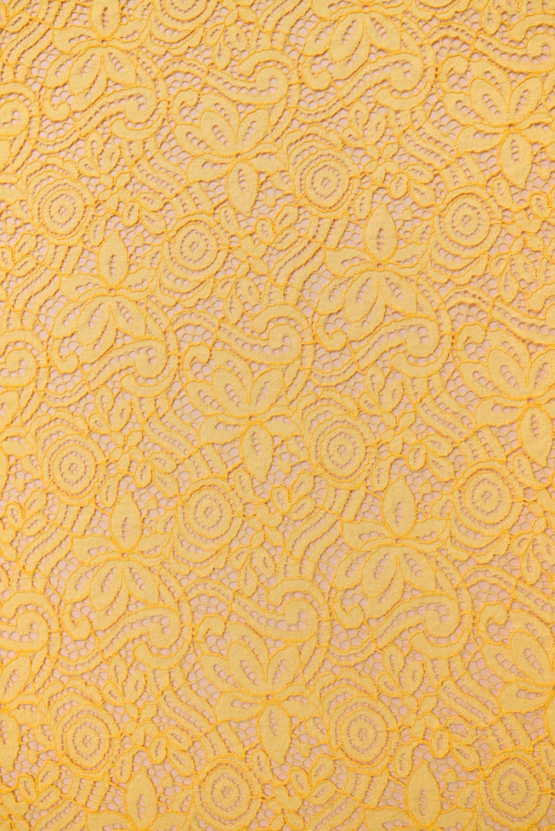 Cotton-lace yellow