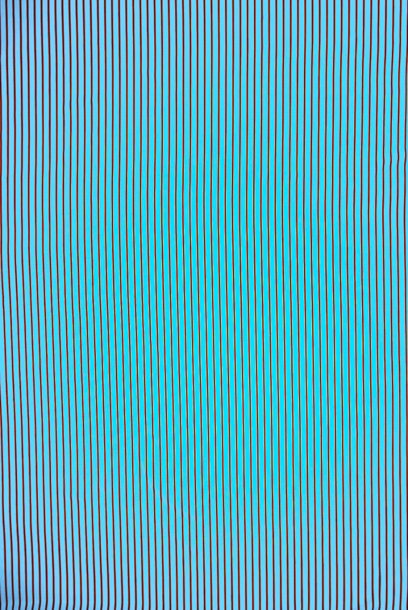 Krepa jedwabna w paski