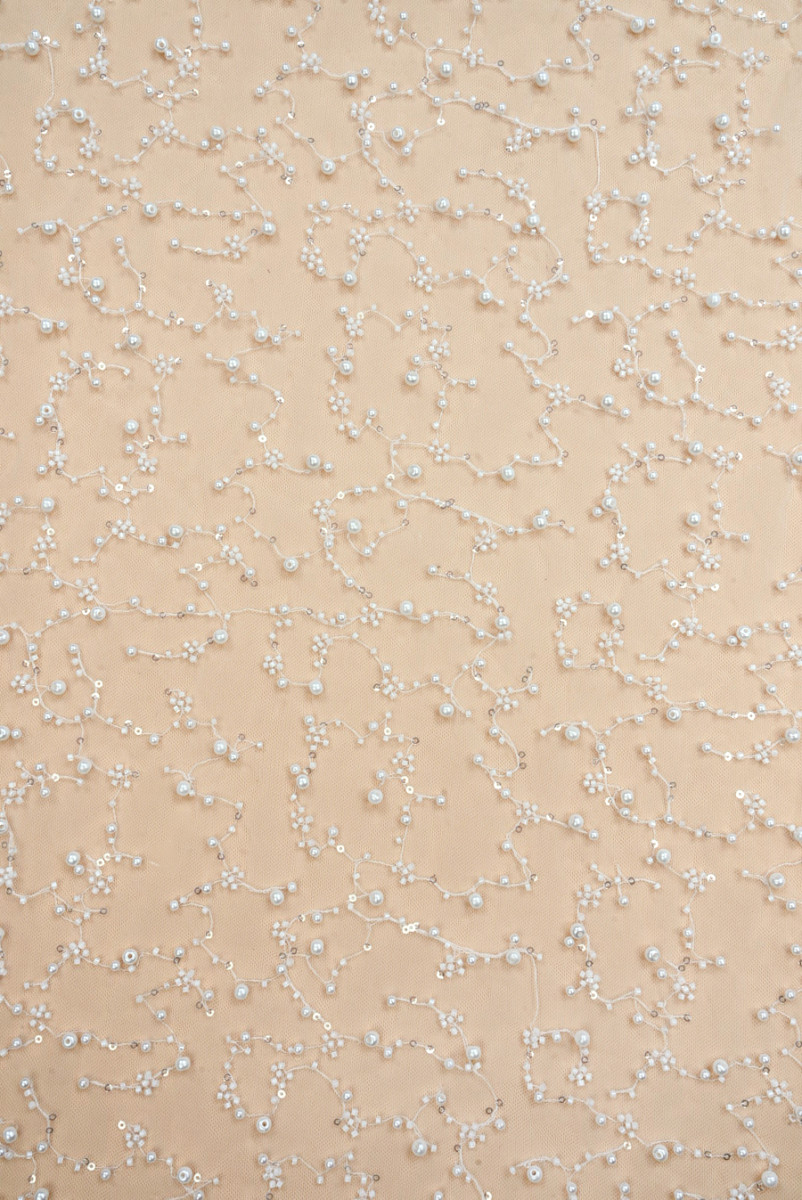 Koraliki i perły śmietanowe