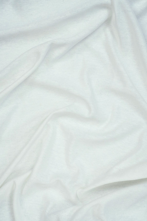 Dzianina lniana śmietanowa