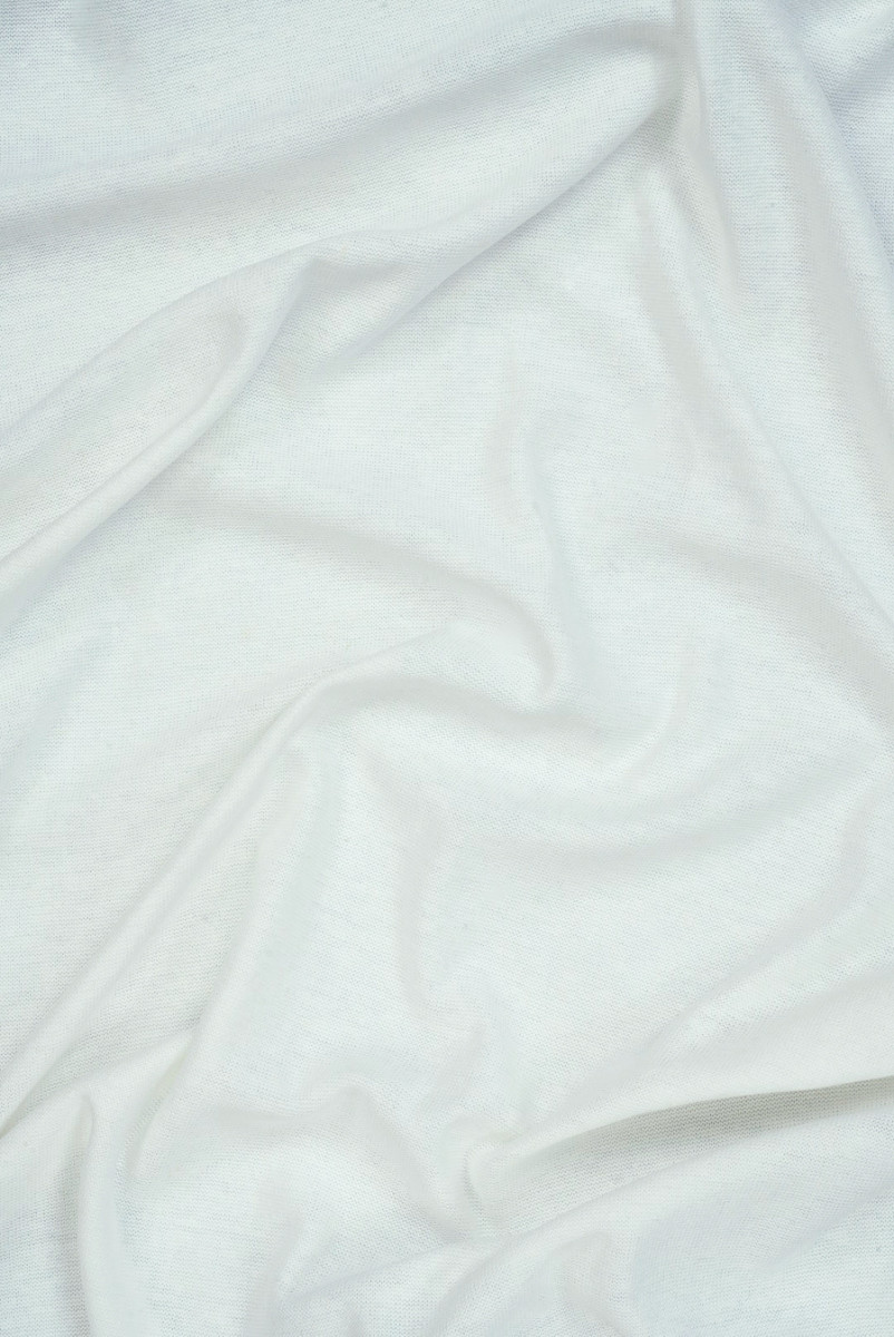 Dzianina lniana śmietanowa