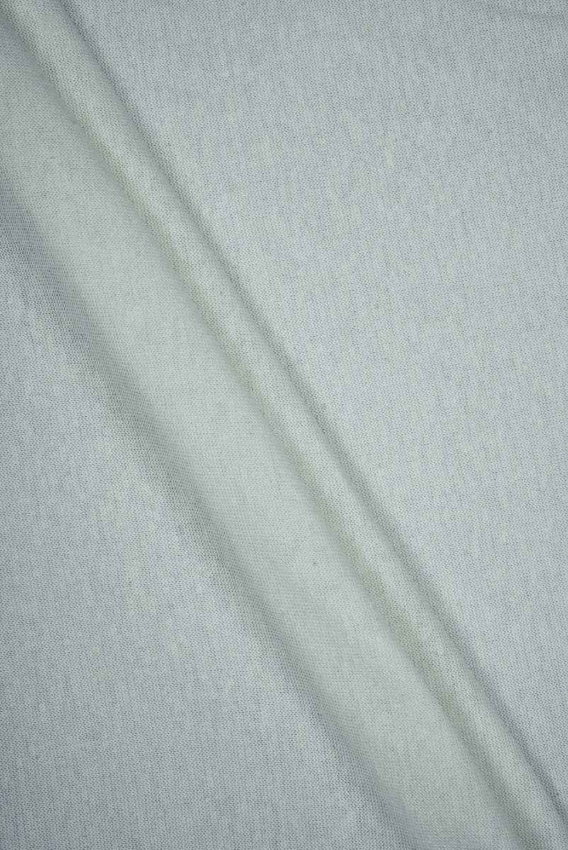 Dzianina lniana jasna szara