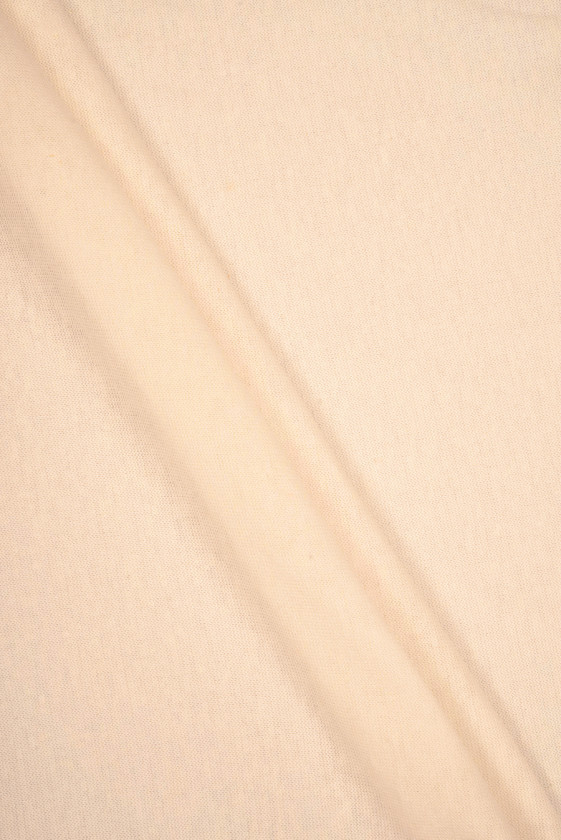 Dzianina lniana morelowa jasna