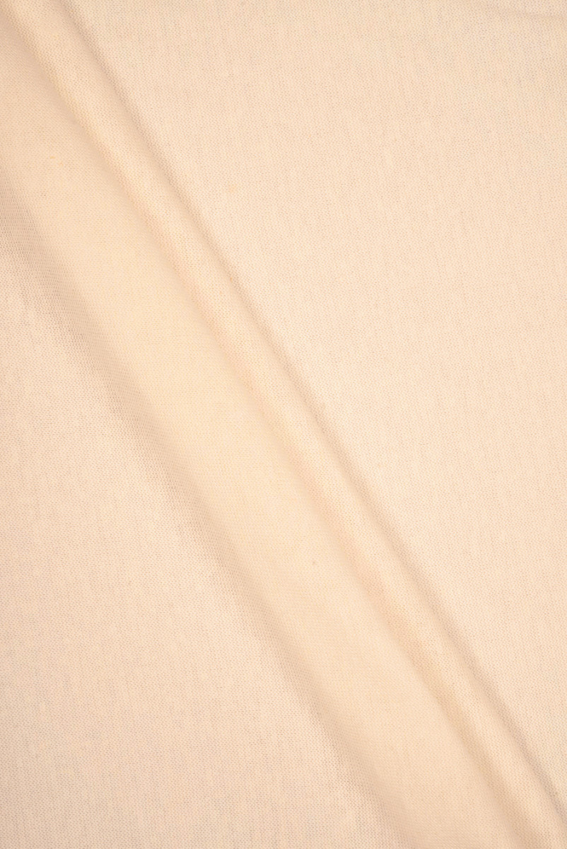 Dzianina lniana morelowa jasna