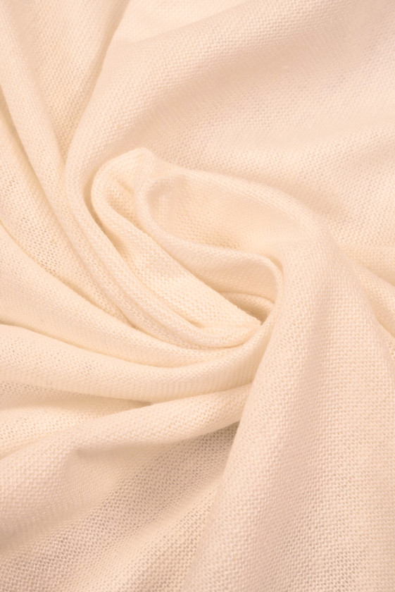 Dzianina lniana morelowa jasna