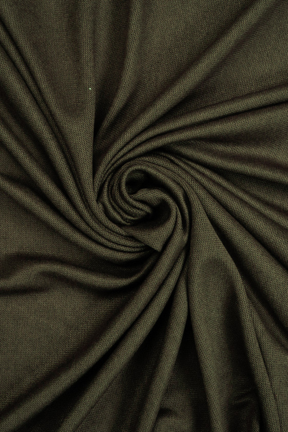 Dzianina lniana khaki