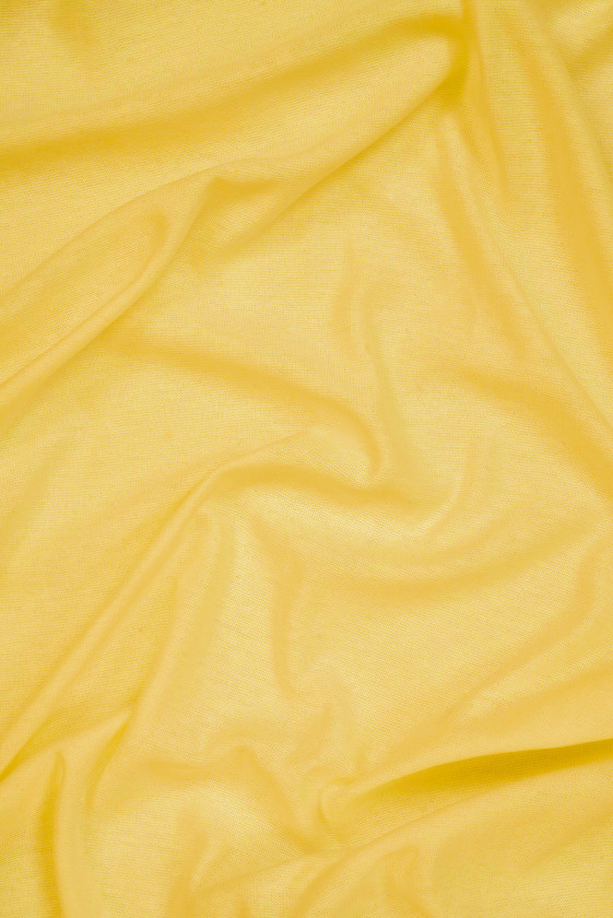 Dzianina lniana żółta