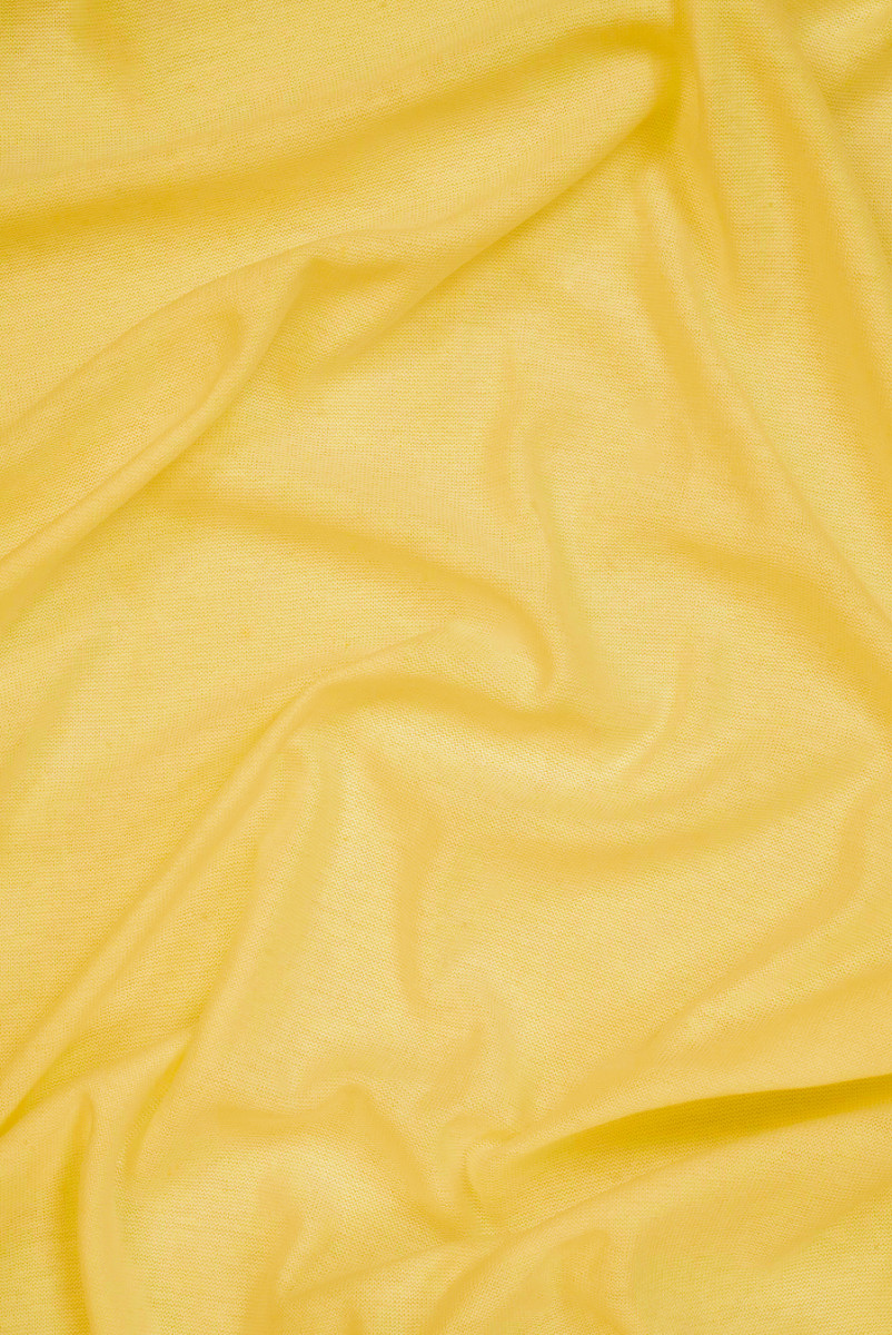 Dzianina lniana żółta