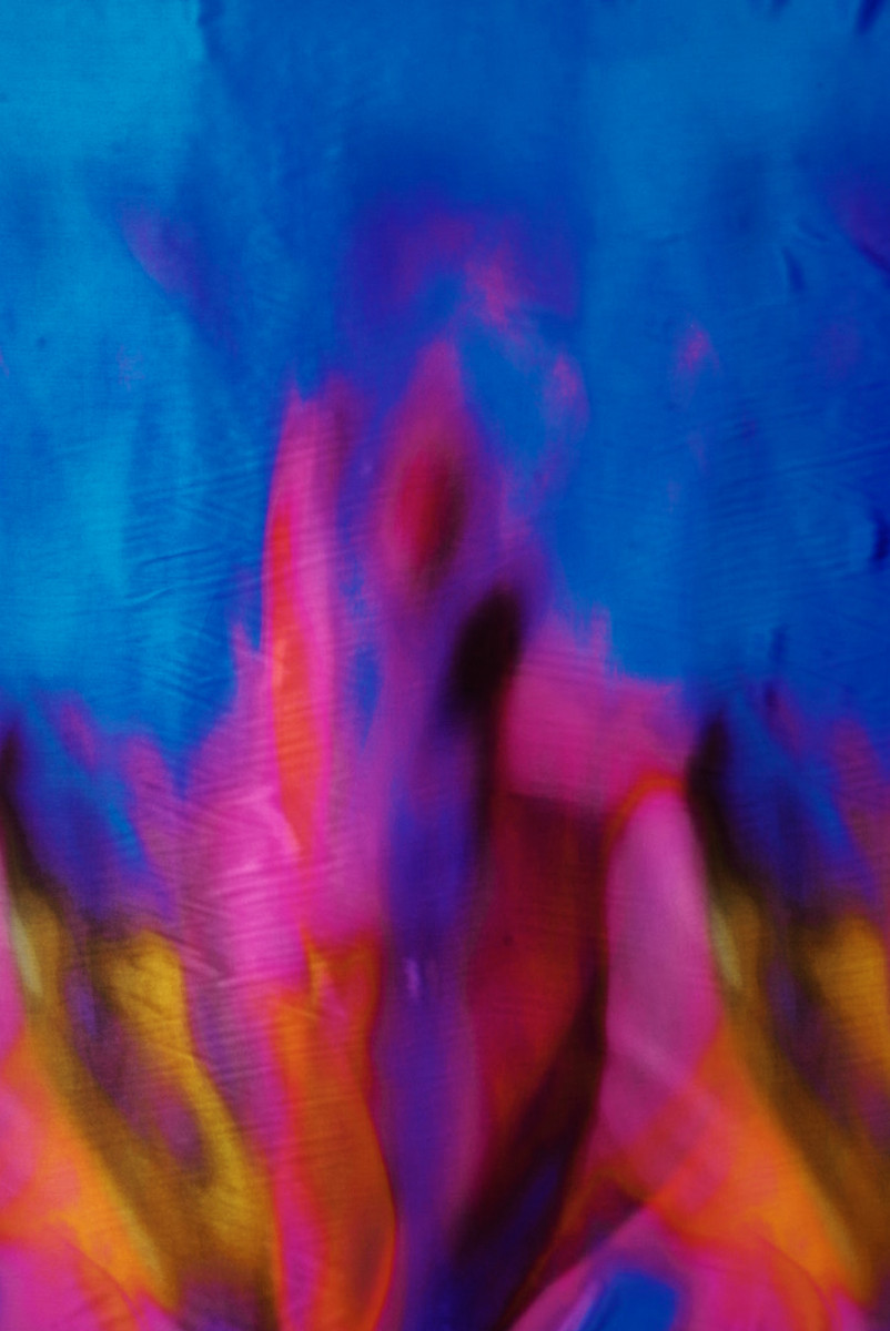 Satyna jedwabna cieniowana