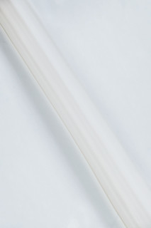 Organza jedwabna biała KUPON 150cm