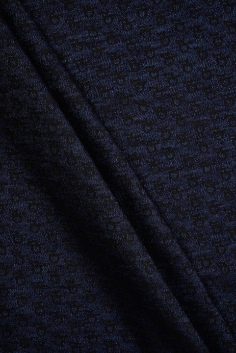 Denim de algodón con logo