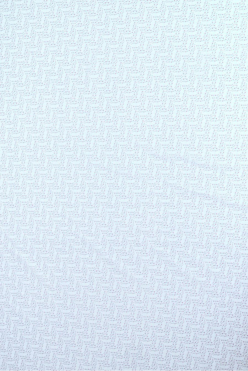 Batyst jedwabno-bawełniany w kropeczki