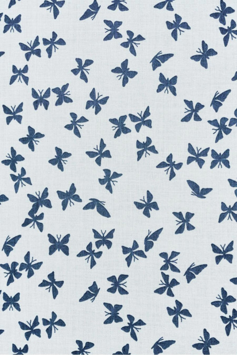 Batiste coton à papillons
