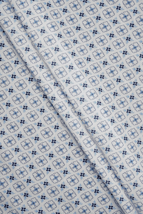 Batyst bawełniany błękitna...