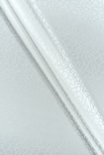 Seda jacquard crema con vidriera