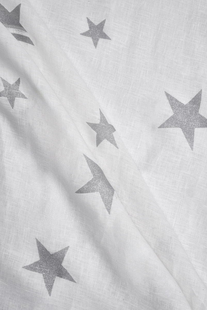 Len w brokatowe gwiazdki