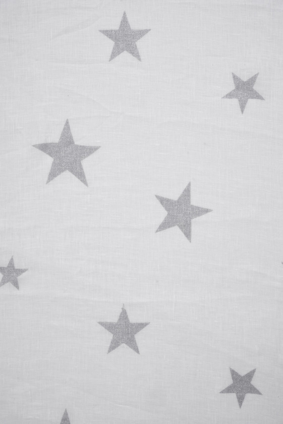 Len w brokatowe gwiazdki