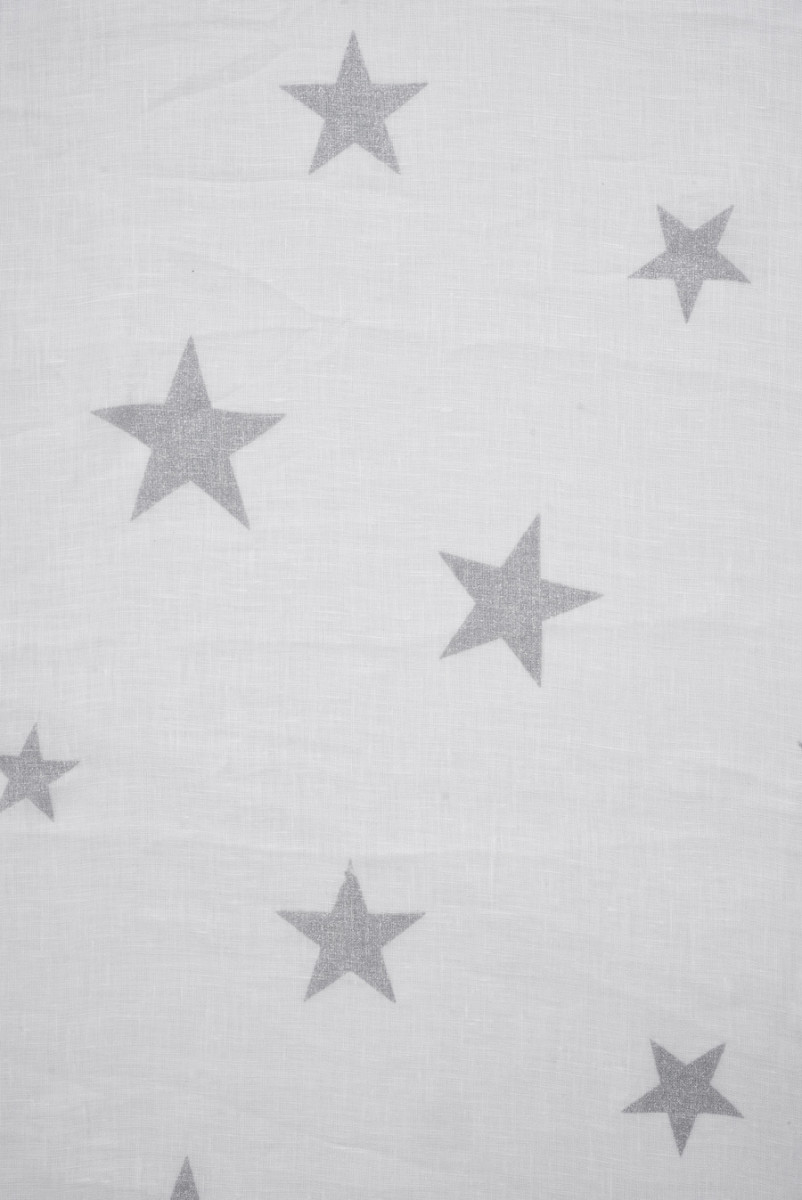 Len w brokatowe gwiazdki