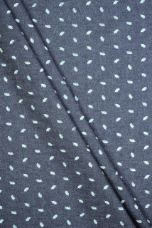 Inganyag pamut tengerészkék tollmintával