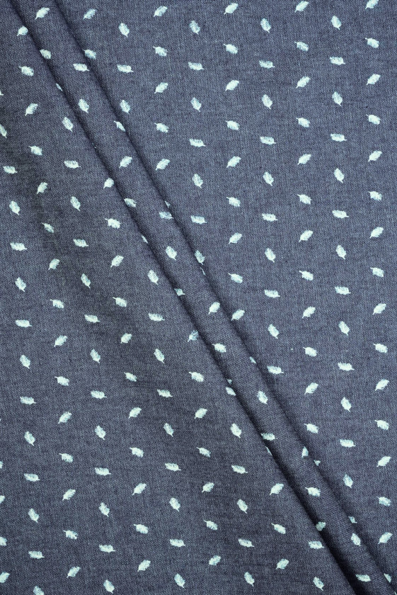 Bawełna koszulowa granatowa...