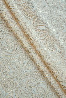 Jacquard auriu paisley