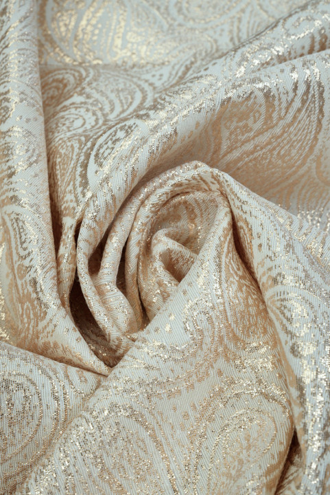 Jacquard doré paisley