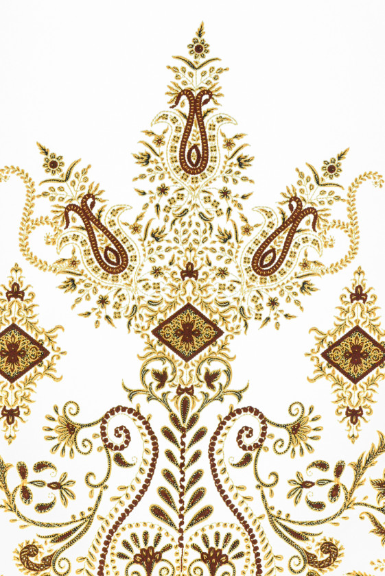 Tkanina poliestrowa ornamenty