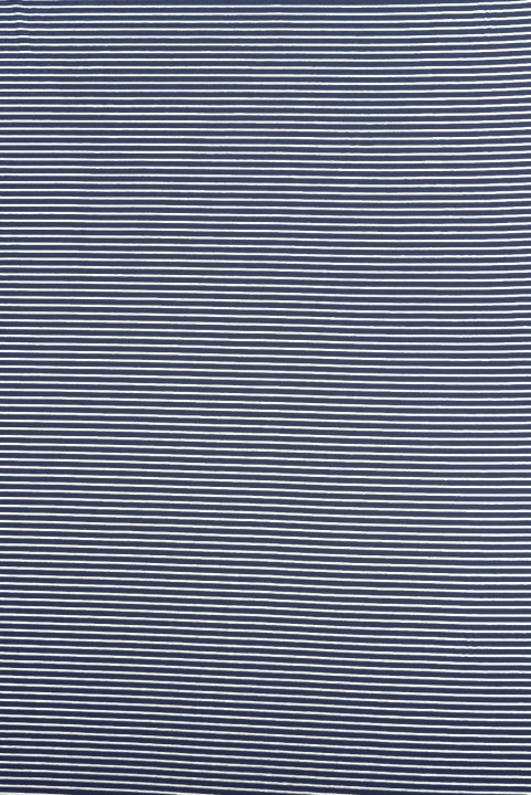 Maille coton-lin à rayures marine