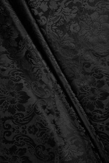 Doublure signée noire à motifs