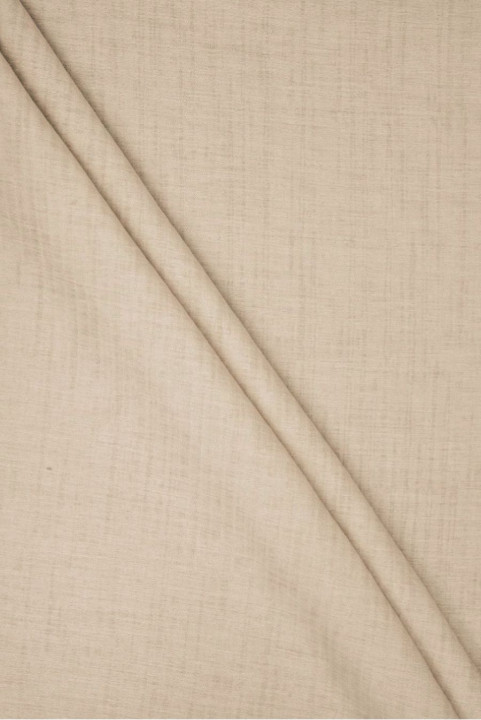 Krøllet viscose med lyocell beige